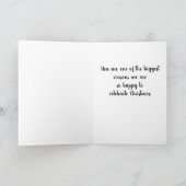 メリークリスマス**姪** シーズンカード (内部)