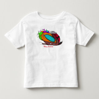 メリークリスマス 子供Tシャツ トドラーTシャツ