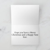 メリークリスマス&季節のごあいさつ シーズンカード (内部)