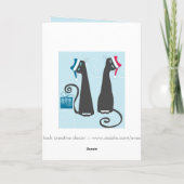 メリークリスマス&年賀状 シーズンカード (裏面)