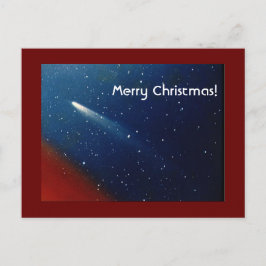 メリークリスマス! 彗星Kohoutek シーズンポストカード