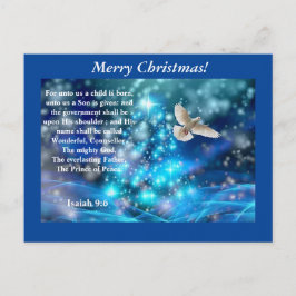 メリークリスマス!彼の名前は… ポストカード