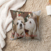 メリークリスマス、恋の犬 クッション (ブランケット)