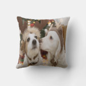 メリークリスマス、恋の犬 クッション (裏面)