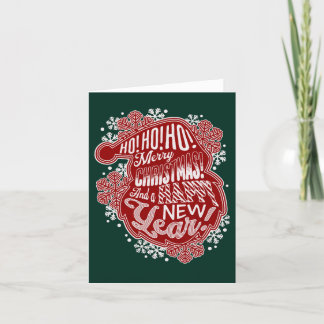 メリークリスマス – 折り畳みホリデーカード シーズンカード