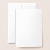 メリークリスマス、抽象的な星 箔カード (裏面封筒付き)