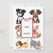 メリークリスマス 招待状 (裏面)