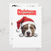 メリークリスマス 招待状 (正面/裏面)