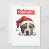 メリークリスマス 招待状 (正面)