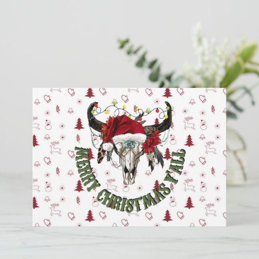 メリークリスマス 招待状 (スタンド正面)