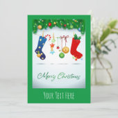 メリークリスマス 招待状 (スタンド正面)