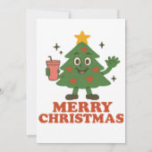 メリークリスマス 招待状 (裏面)