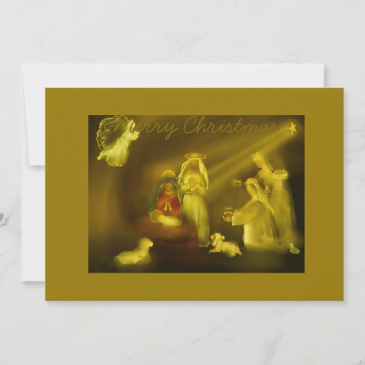 メリークリスマス 招待状 (正面)