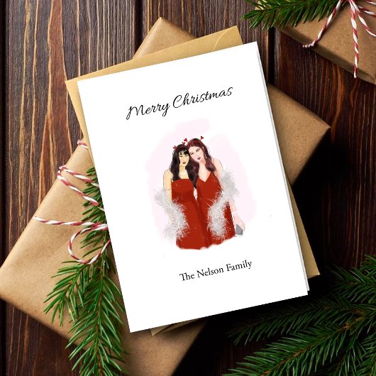 メリークリスマス 招待状