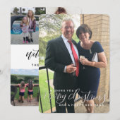 メリークリスマス 招待状 (正面/裏面)