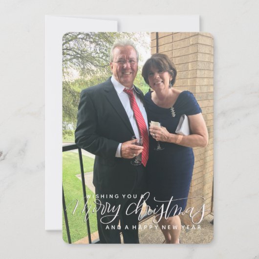 メリークリスマス 招待状 (正面)