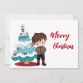 メリークリスマス 招待状 (正面)