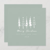 メリークリスマス 招待状 (正面/裏面)