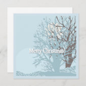 メリークリスマス！ 招待状 (正面/裏面)