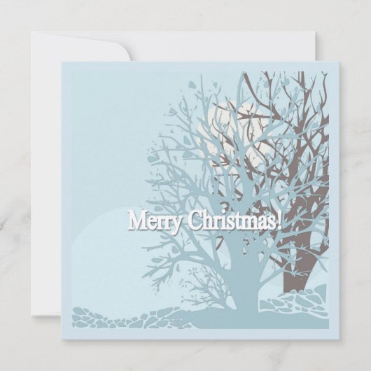 メリークリスマス！ 招待状 (正面)