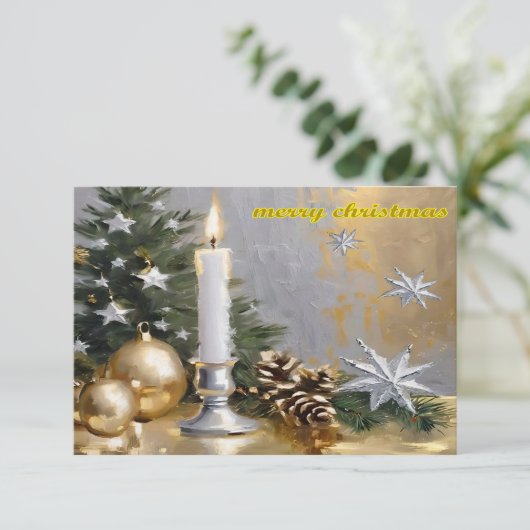 メリークリスマス 招待状 (スタンド正面)