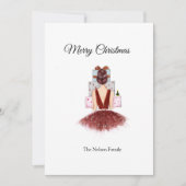 メリークリスマス 招待状 (正面)