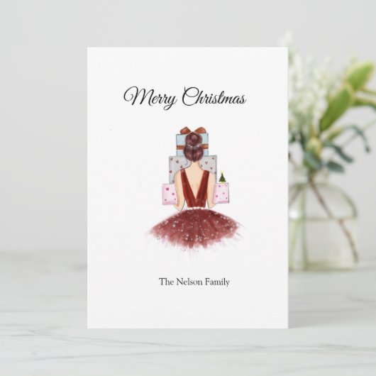 メリークリスマス 招待状 (スタンド正面)
