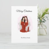 メリークリスマス 招待状 (スタンド正面)