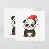 メリークリスマス 招待状 (正面/裏面)