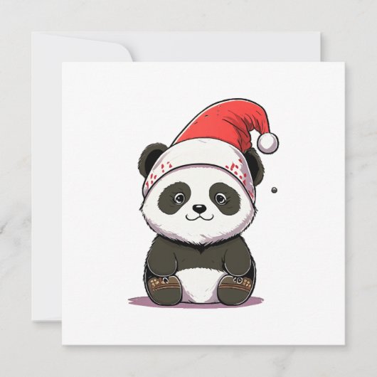 メリークリスマス 招待状 (正面)