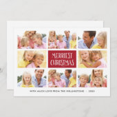 メリークリスマス | 数々のPhotoホリデーカード シーズンカード (正面/裏面)