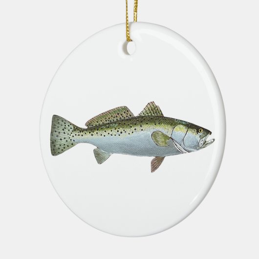 メリークリスマス~斑入りウミマス~オーナメント セラミックオーナメント (左)