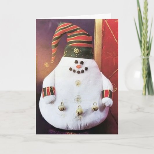 「メリークリスマス/新年おめでとう」と言う時 カード (正面)