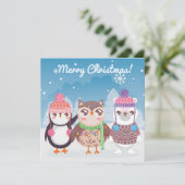 メリークリスマス/新年おめでとう シーズンカード (スタンド正面)