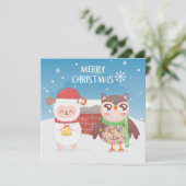メリークリスマス/新年おめでとう シーズンカード (スタンド正面)