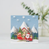 メリークリスマス/新年おめでとう シーズンカード (スタンド正面)