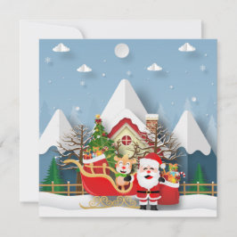 メリークリスマス/新年おめでとう シーズンカード