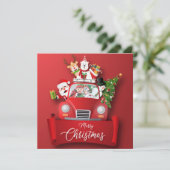 メリークリスマス/新年おめでとう シーズンカード (スタンド正面)