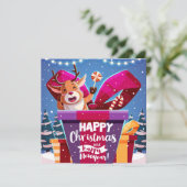 メリークリスマス/新年おめでとう シーズンカード (スタンド正面)