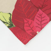 メリークリスマス、新年おめでとう フリースブランケット (角)