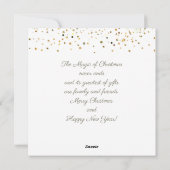 メリークリスマス&新年！2024 シーズンカード (裏面)