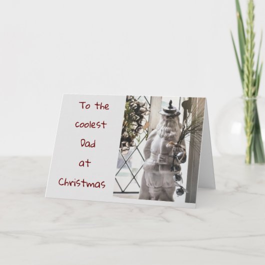 **メリークリスマス**日に向けて**いクールるクリスマス** シーズンカード (正面)