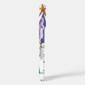 メリークリスマス!星の付いたかわいいクリスマスツリー Case-Mate iPhoneケース (裏面 / 右)