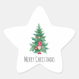 メリークリスマス 星シール