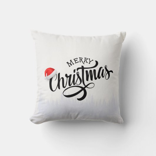 メリークリスマス 枕カバー クッション (正面)