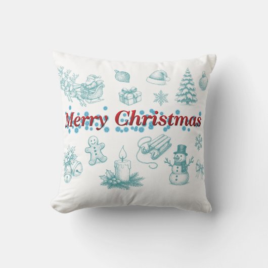 メリークリスマス 枕 (正面)