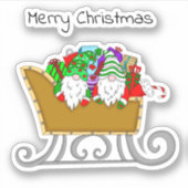 メリークリスマス |格言スレッドのフェスティバル シール (正面)