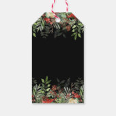 メリークリスマス |植物性ギフト素朴ラベル ギフトタグ (裏面)