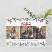 メリークリスマス | 植物樹 | フォトカード シーズンカード (スタンド正面)