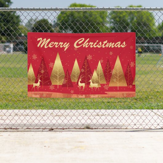 メリークリスマス 横断幕 (インサイチュ)